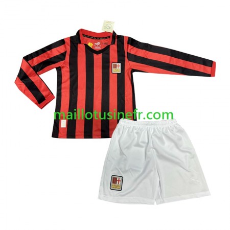 Maillot de Foot AC Milan 125th Domicile Anniversaire 2024-25 Manches Longues - Enfant Maillot de Foot AC Milan 125th Domicile Anniversaire 2024-25 Manches Longues - Enfant